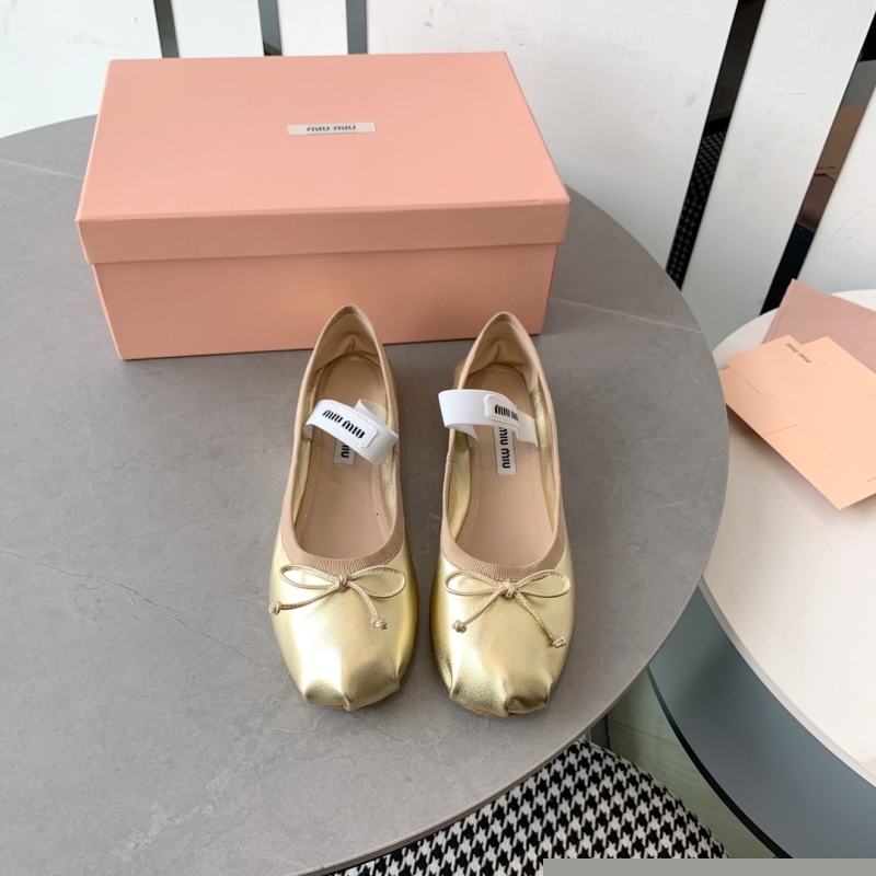 Miu Miu flat shoes